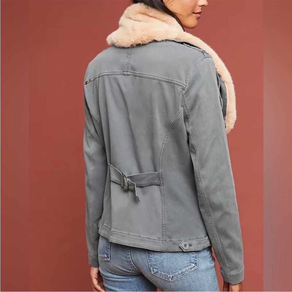 Anthropologie | Marrakech Faux Fur Aviator Jacket - Picture 2 of 10
